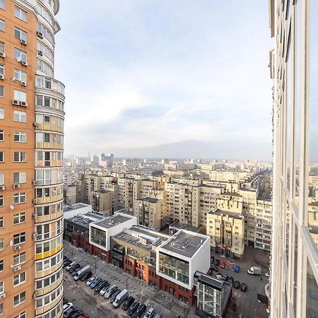 Luxury Apartments Smartplaza Obolon Metro Minskai Kyjev Exteriér fotografie