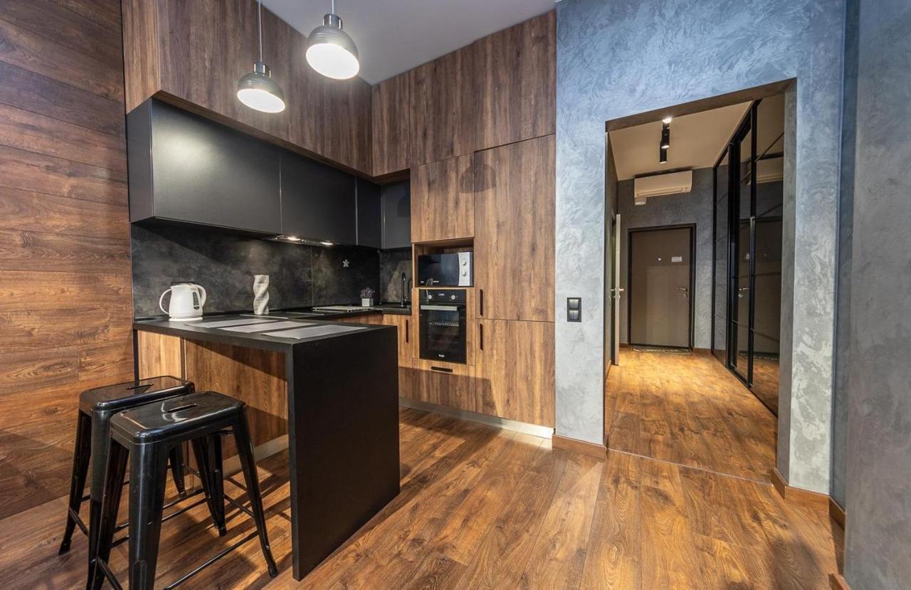Luxury Apartments Smartplaza Obolon Metro Minskai Kyjev Exteriér fotografie