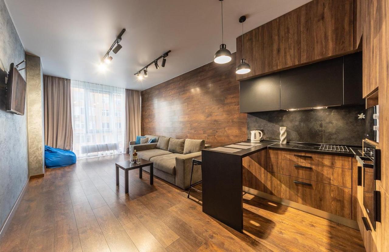 Luxury Apartments Smartplaza Obolon Metro Minskai Kyjev Exteriér fotografie